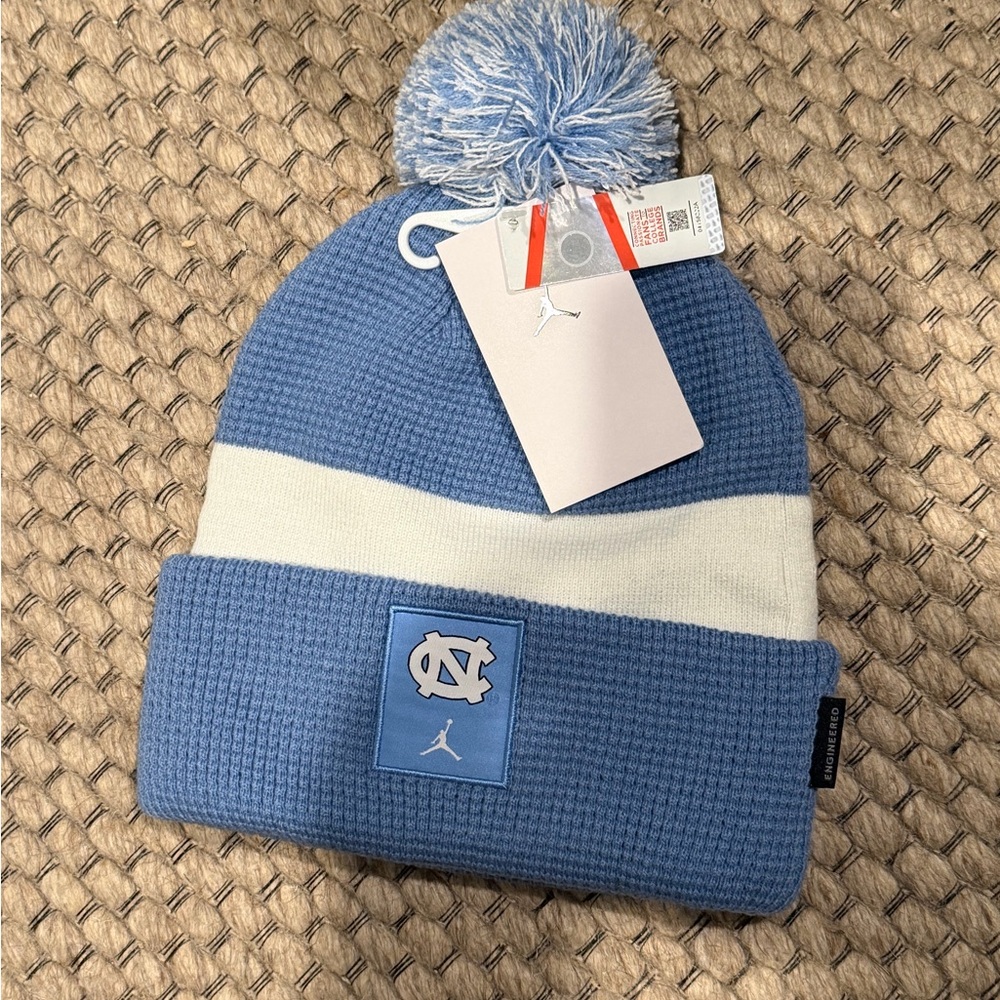 Jordan NC Tar Heels Pom Beanie